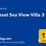 Sunset Sea View 3 Villa